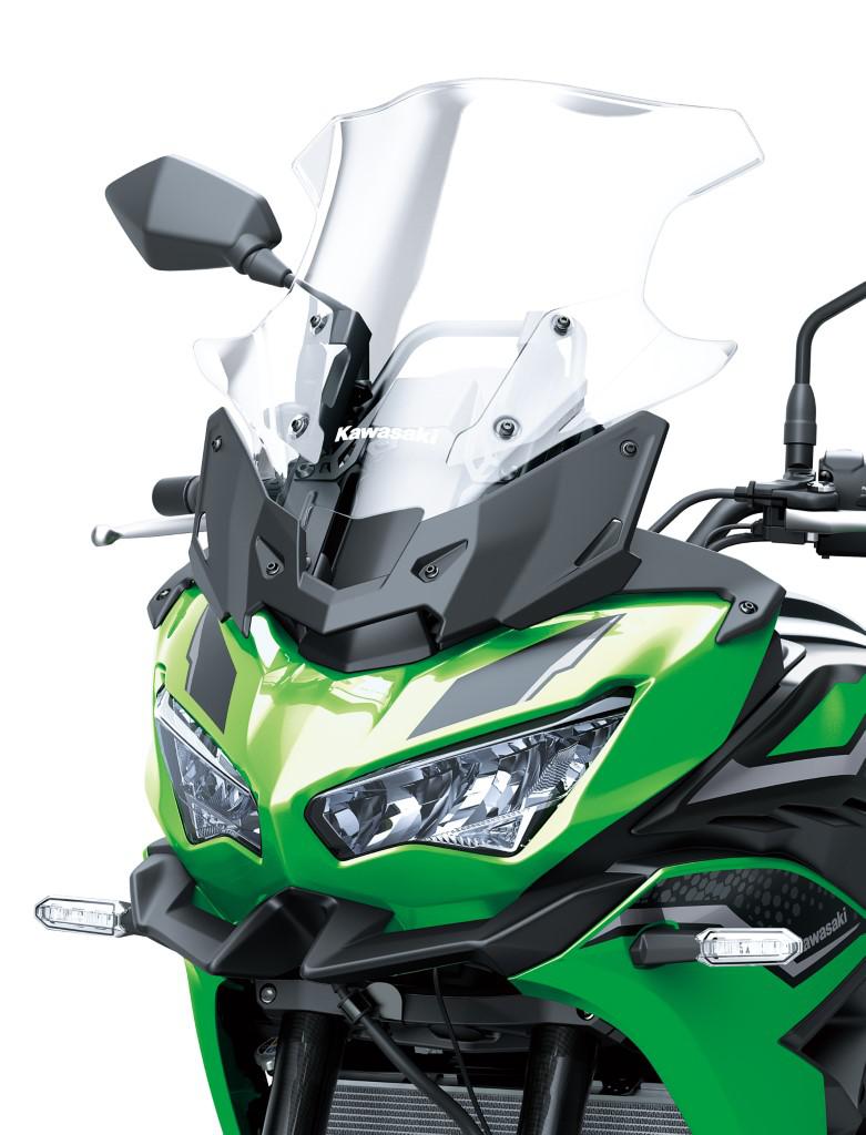 Große klare Windschild (Ninja 1000SX & Versys 650)