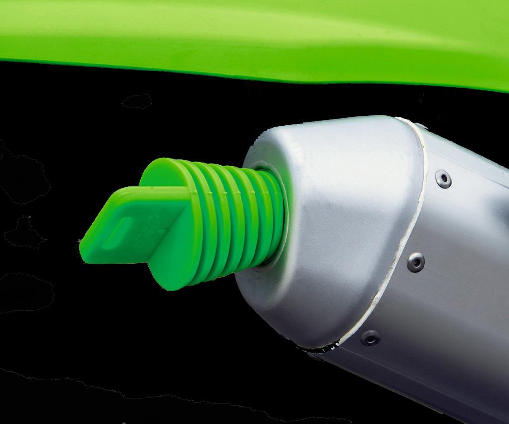 Schalldämpfererndkappe, 4-Takt