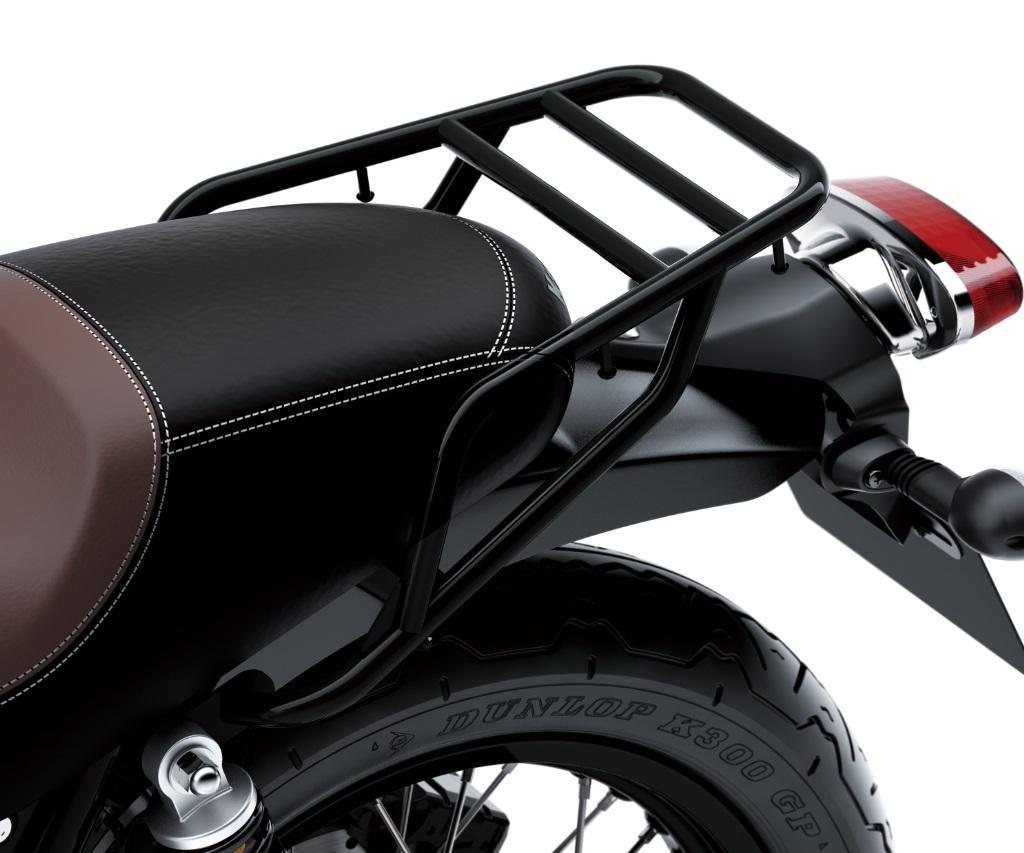 Gepäckträger, schwarz (W800)