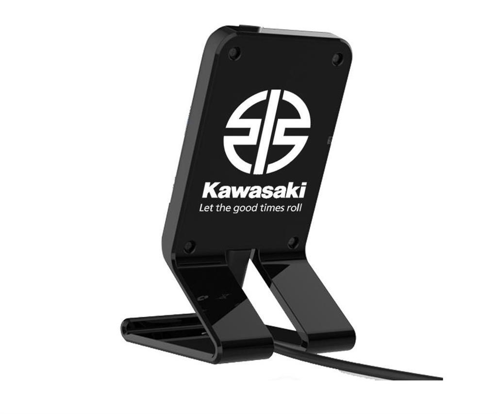 Kawasaki Mobiltelefonständer mit kabelloser Ladefunktion