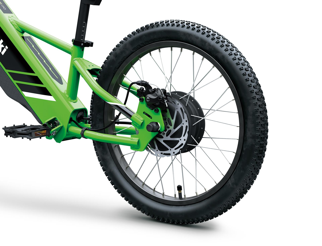 Leistungsstarker bürstenloser Radnabenmotor