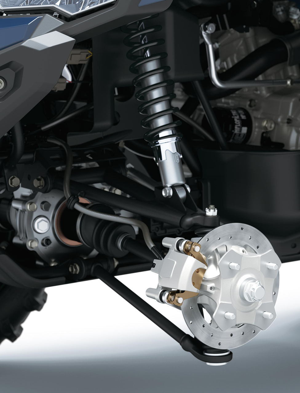 Robuste und stabile Federung für Arbeit und Freizeit