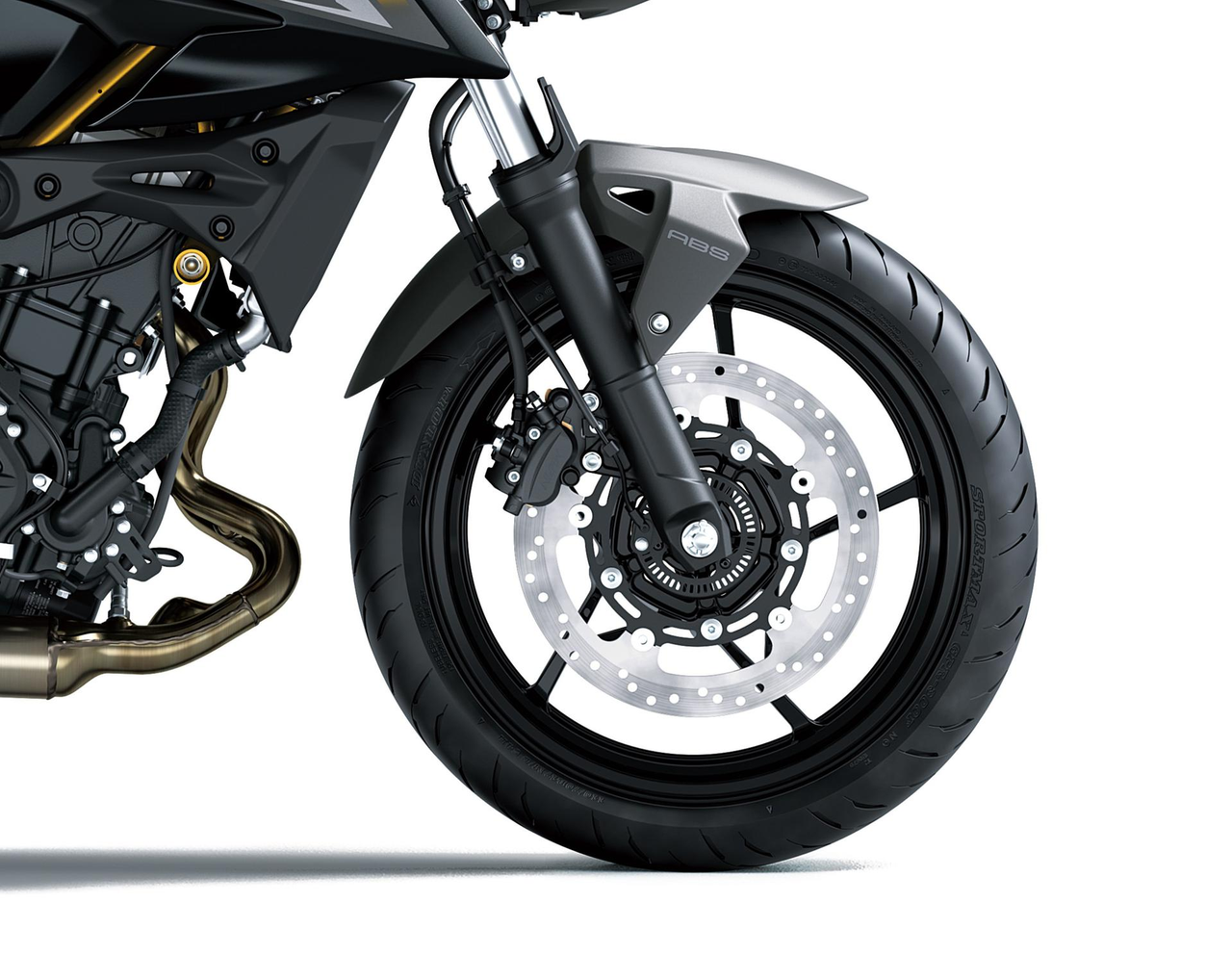 Bremsscheibe mit großem Ø 310 mm Durchmesser