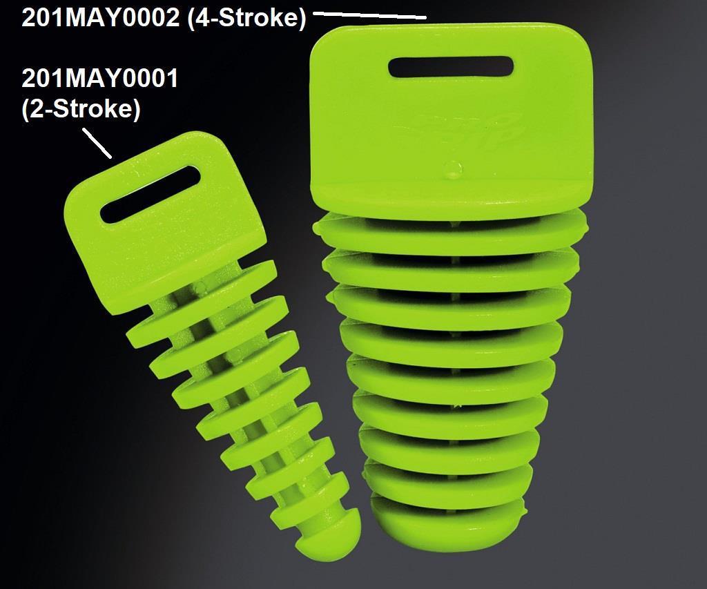 Schalldämpfererndkappe, 2-Takt