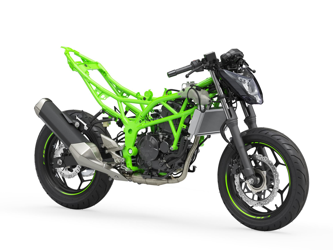 Leichtes, wendiges Chassis