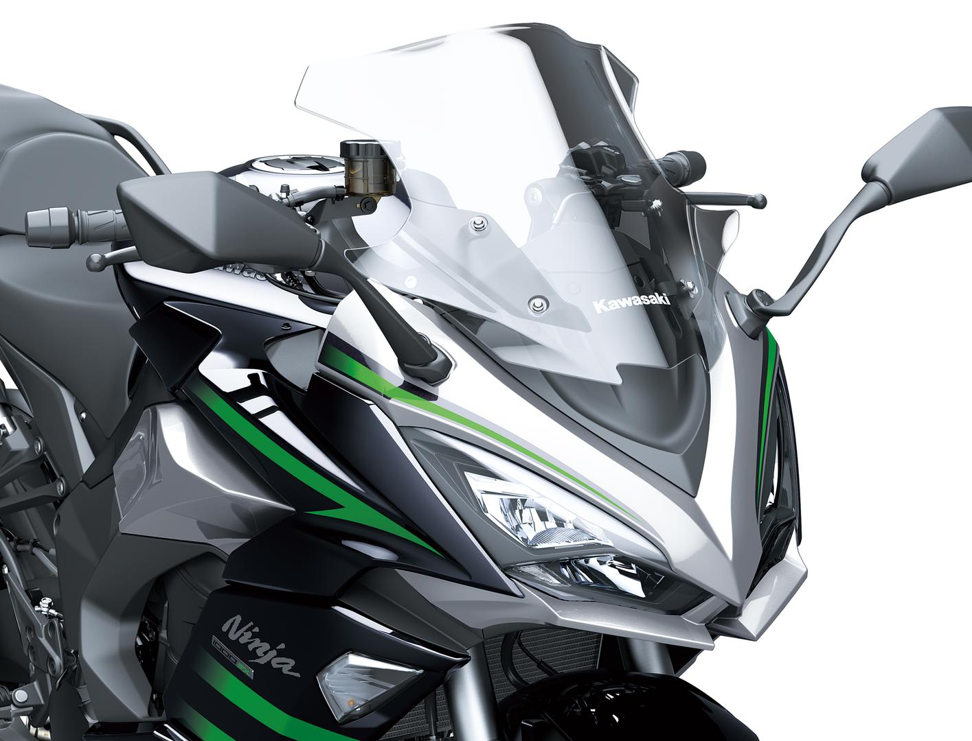 Große getönte Windschild (Ninja 1000SX & Versys 650)