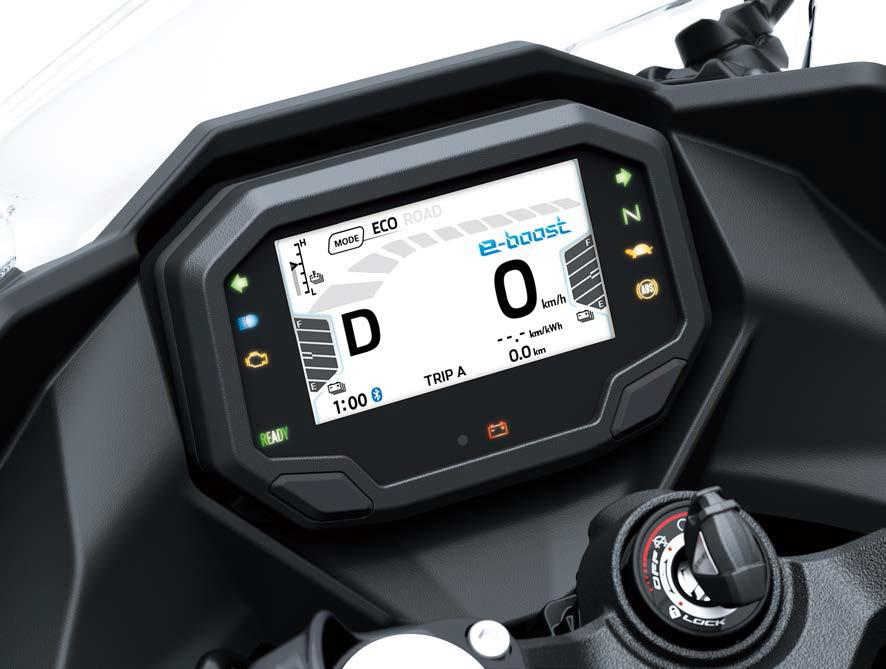 TFT-Voll-Farb-Display mit Smartphone Konnektivität