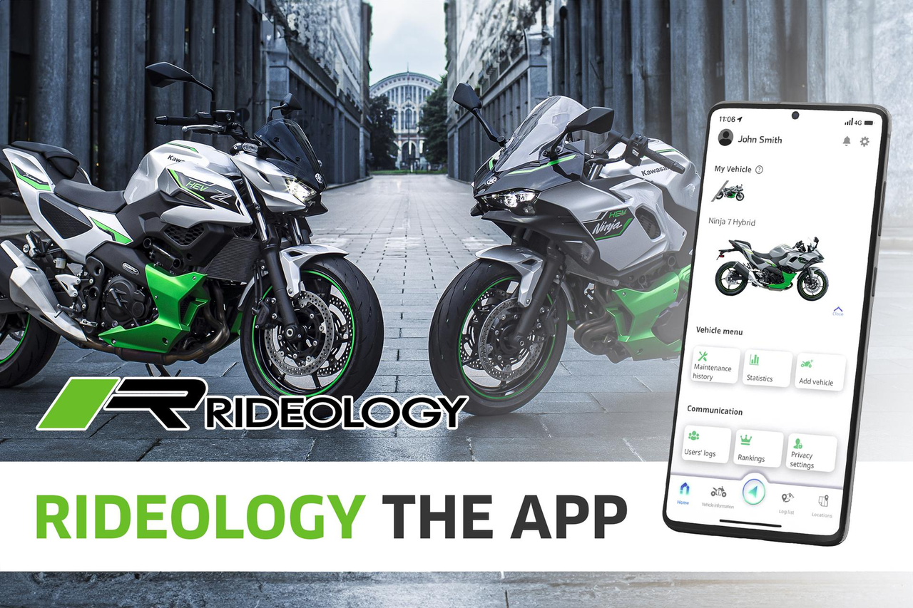 Kawasaki "Rideology for HEV App"
