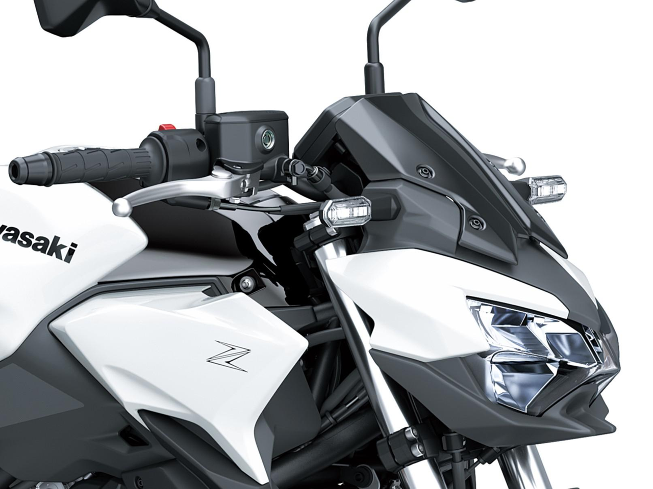 Markante Scheinwerferverkleidung