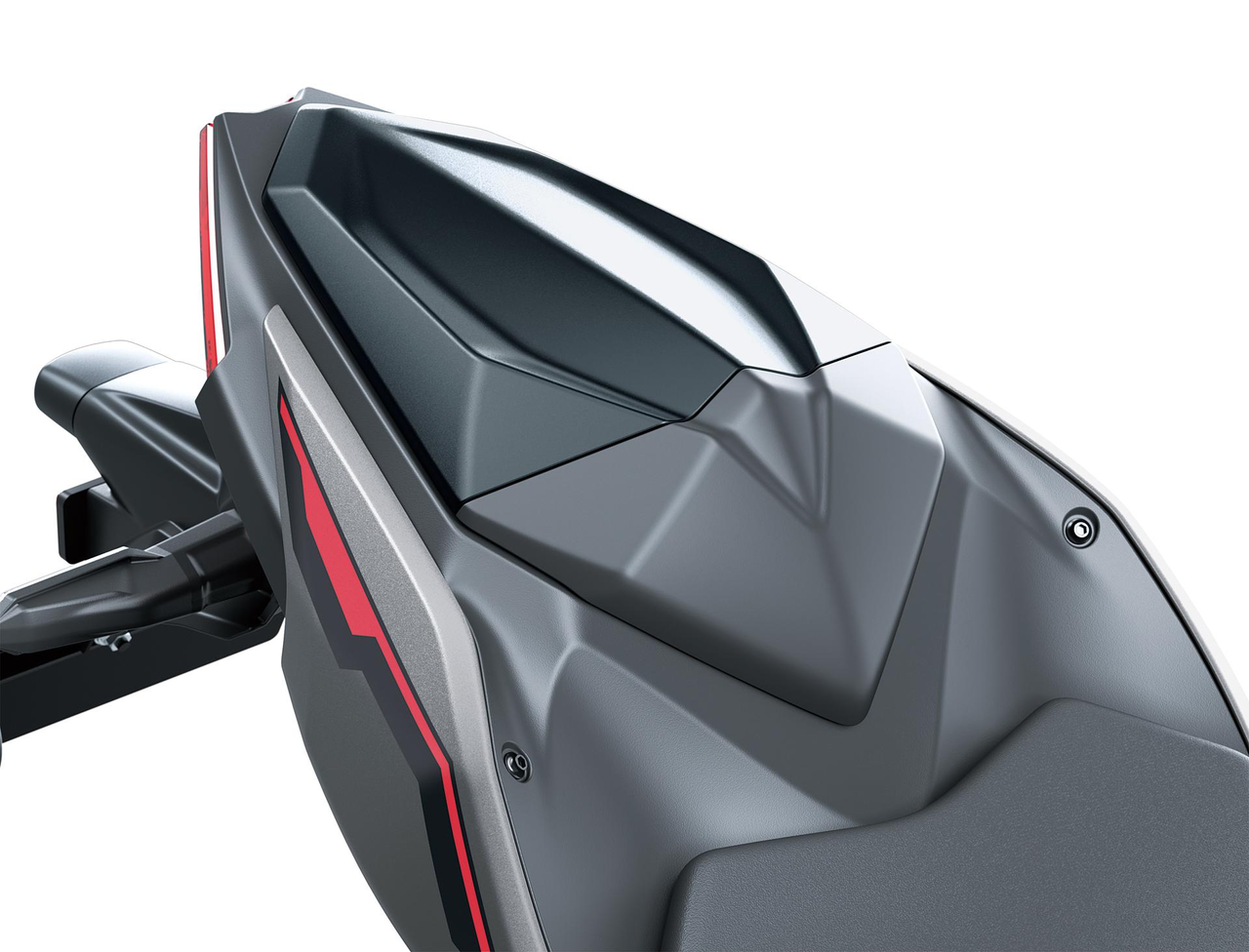 Soziussitzabdeckung, Metallic Spark Black (660)