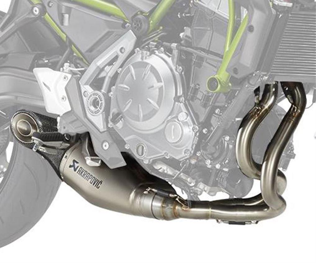 Akrapovič Titan Komplettauspuffanlage (Ninja 650 & Z650)