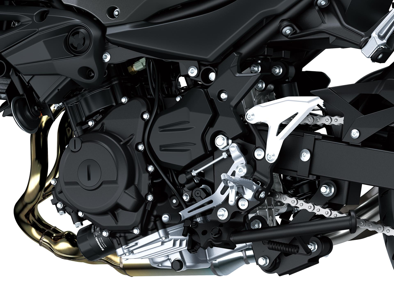 Leistungsstarker, fahrerfreundlicher 451-cm³-Reihentzweizylinder-Motor