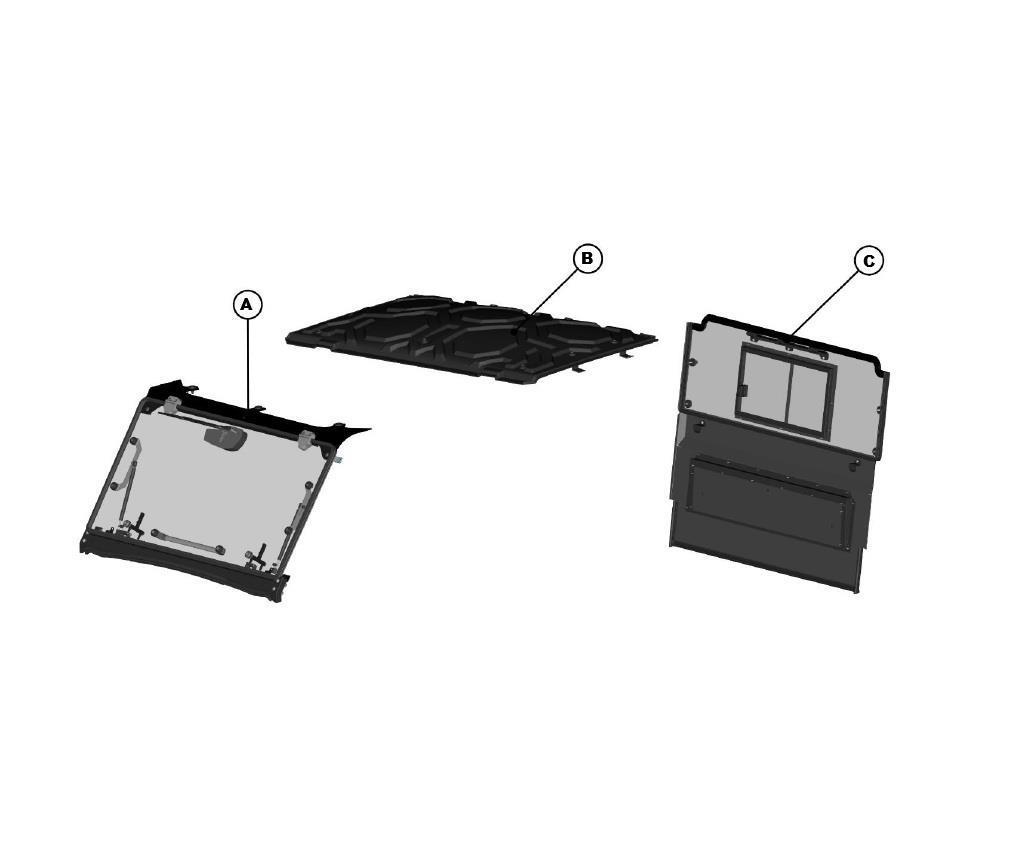 Halbkabine (MULE PRO-DX)