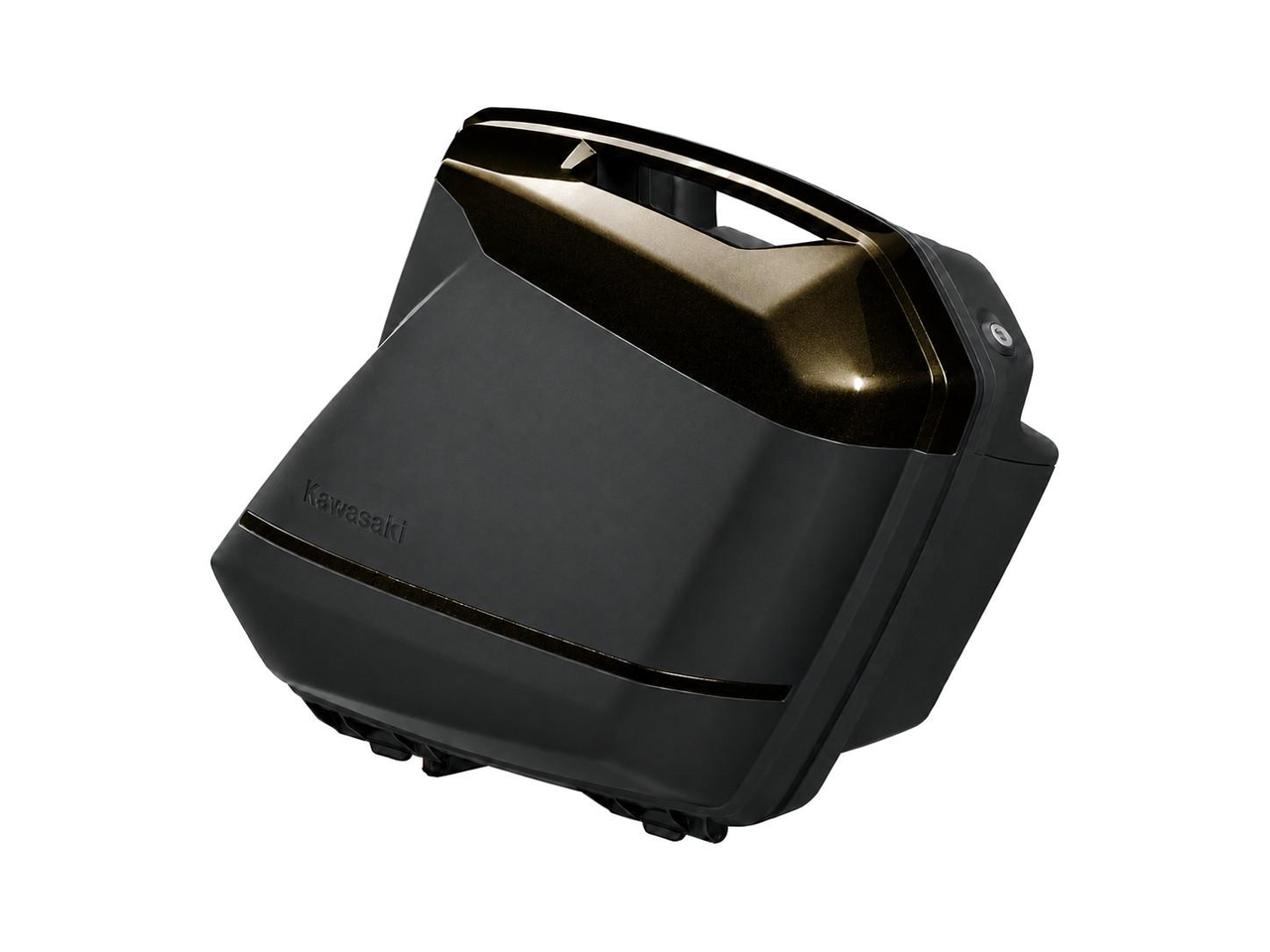 Dekorstreifen-Set für Seitenkoffer, Metallic Brilliant Golden Black (76B)